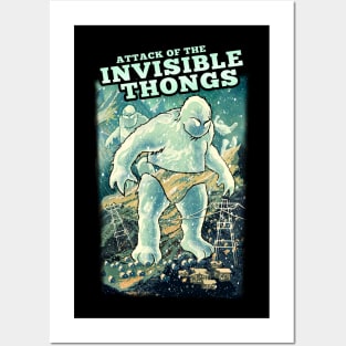 INVISIBLE THONGS Posters and Art